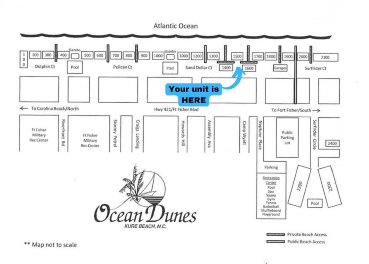 Ocean Dunes 1507 Kure Beach Exterior photo